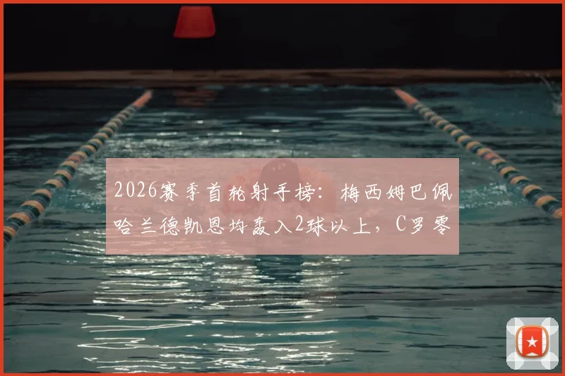 2026赛季首轮射手榜：梅西姆巴佩哈兰德凯恩均轰入2球以上，C罗零射正数据引热议